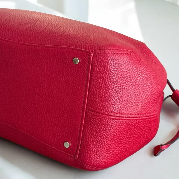 Authentic Kate Spade Red Dumpling Satchel Crossbody Handbag with COA! - Picture 7 of 14